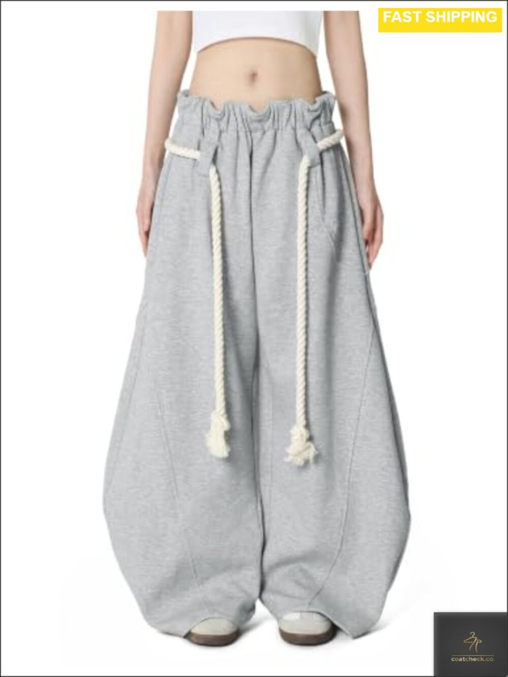 Aelfric Eden Unisex Barrel Wide Leg Sweatpants Rope Drawstring